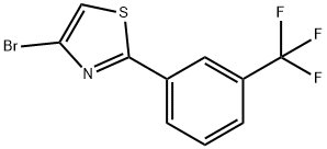 4-Bromo-2-(3-trifluoromethylphenyl)thiazole Structure