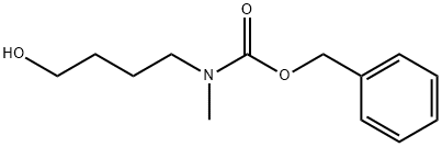 (4-Hydroxybutyl)-methylcarbamic acid benzyl ester Structure