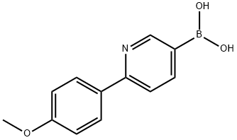 2-(4-Methoxyphenyl)pyridine-5-boronic acid Struktur