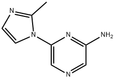 2-Amino-6-(2-methylimidazol-1-yl)pyrazine|