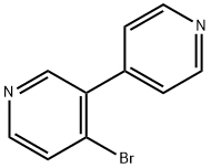 4-Bromo-3-(4-pyridyl)pyridine Struktur