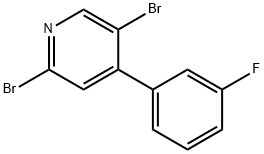 2,5-Dibromo-4-(3-fluorophenyl)pyridine|