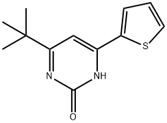2-hydroxy-4-(2-thienyl)-6-(tert-butyl)pyrimidine|