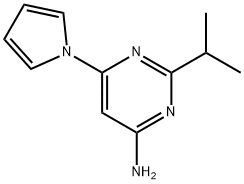 4-Amino-2-(iso-propyl)-6-(1H-pyrrol-1-yl)pyrimidine|