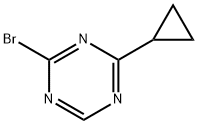 2-Bromo-4-(cyclopropyl)-1,3,5-triazine|