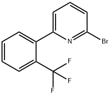 2-BROMO-6-(2-(TRIFLUOROMETHYL)PHENYL)PYRIDINE|2-BROMO-6-(2-(TRIFLUOROMETHYL)PHENYL)PYRIDINE