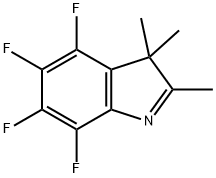 3H-Indole,4,5,6,7-tetrafluoro-2,3,3-trimethyl- Structure