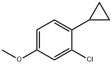 5-Methoxy-2-cyclopropylchlorobenzene|2-Chloro-1-cyclopropyl-4-methoxybenzene