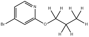 4-Bromo-2-(n-propoxy-d7)-pyridine|