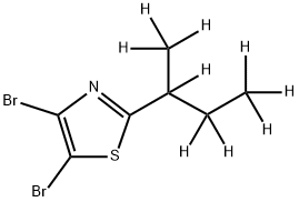4,5-Dibromo-2-(sec-butyl-d9)-thiazole|