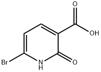 6-Bromo-2-hydroxynicotinic Acid Structure