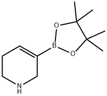 5-(4,4,5,5-TETRAMETHYL-1,3,2-DIOXABOROLAN-2-YL)-1,2,3,6-TETRAHYDROPYRIDINE Struktur