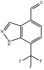 7-(trifluoromethyl)-1H-indazole-4-carbaldehyde|7-(三氟甲基)-1H-吲唑-4-甲醛