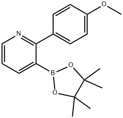 2-(4-Methoxyphenyl)pyridine-3-boronic acid pinacol ester Structure