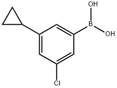 (3-chloro-5-cyclopropylphenyl)boronic acid|