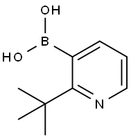 2-(tert-Butyl)pyridine-3-boronic acid Structure
