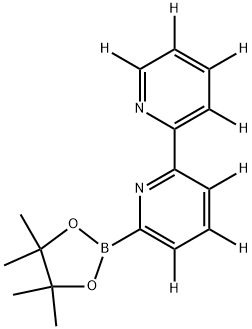 6-(4,4,5,5-tetramethyl-1,3,2-dioxaborolan-2-yl)-2,2'-bipyridine-3,3',4,4',5,5',6'-d7|