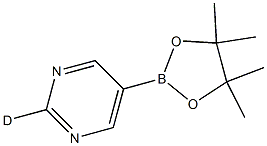 5-(4,4,5,5-tetramethyl-1,3,2-dioxaborolan-2-yl)pyrimidine-2-d|