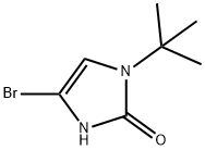 4-bromo-1-(tert-butyl)-1,3-dihydro-2H-imidazol-2-one Struktur