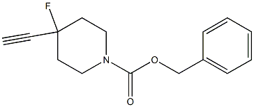 benzyl 4-ethynyl-4-fluoropiperidine-1-carboxylate|
