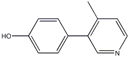4-(4-methylpyridin-3-yl)phenol|