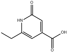 6-Ethyl-2-oxo-1,2-dihydro-pyridine-4-carboxylic acid Struktur