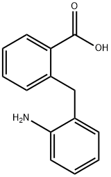 Benzoic acid, 2-[(2-aminophenyl)methyl]- Struktur