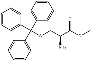 L-Cysteine, S-(triphenylmethyl)-, methyl ester Struktur