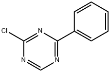 2-Chloro-4-phenyl-1,3,5-triazine Struktur