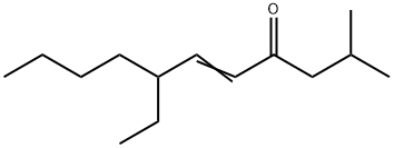5-Undecen-4-one,7-ethyl-2-methyl- Struktur
