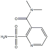 2-Aminosulfonyl-N,N-dimethylnicotinamide Struktur