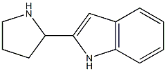 2-(2-PYRROLIDINYL) INDOLE Structure