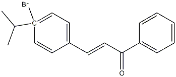 4Isopropyl-4-BromoChalcone Struktur
