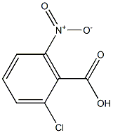 6-nitro-2-chlorobenzoic acid Struktur