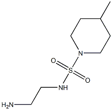 N-(2-aminoethyl)-4-methylpiperidine-1-sulfonamide Struktur