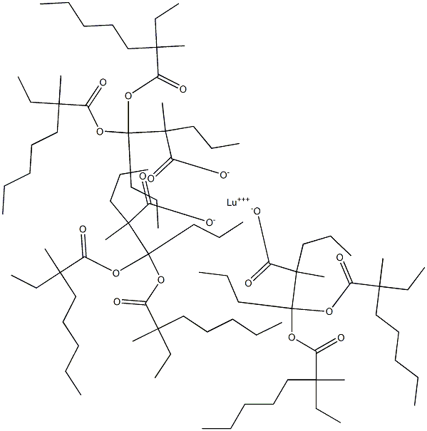 Lutetium bis(2-ethyl-2-methylheptanoate)(2-methyl-2-propylhexanoate)|