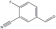 2-fluoro-5-formylbenzonitrile Struktur