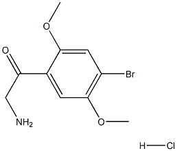 2-Amino-1-(4-bromo-2,5-dimethoxyphenyl)ethanone Hydrochloride