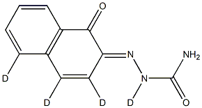 2-(1-Oxo-2(1H)-naphthalenylidene)-hydrazinecarboxamide-d4|