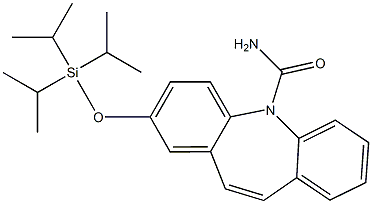 2-((Triisopropylsilyl)oxy)-5H-dibenzo[b,f]azepine-5-carboxamide