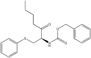 (R)-Benzyl (3-Oxo-1-(phenylthio)heptan-2-yl)carbamate|