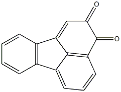 2,3-FLUORANTHENEDIONE Struktur