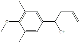 4-(3,5-DIMETHYL-4-METHOXYPHENYL)-1-BUTEN-4-OL 96% Structure
