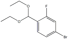 4-Bromo-2-fluorobenzaldehyde diethyl acetal|4-溴-1-(二乙氧基甲基)-2-氟苯