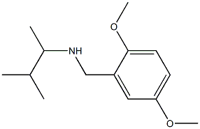 [(2,5-dimethoxyphenyl)methyl](3-methylbutan-2-yl)amine Structure
