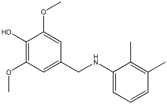 4-{[(2,3-dimethylphenyl)amino]methyl}-2,6-dimethoxyphenol Structure