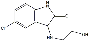 5-chloro-3-[(2-hydroxyethyl)amino]-2,3-dihydro-1H-indol-2-one