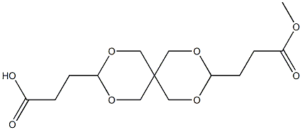 2,4,8,10-Tetraoxaspiro[5.5]undecane-3,9-bis(propionic acid methyl) ester