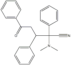 2,3,5-Triphenyl-2-dimethylamino-5-oxovaleronitrile