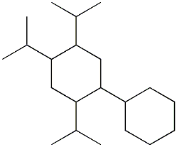 2,4,5-Triisopropyl-1,1'-bicyclohexane Structure